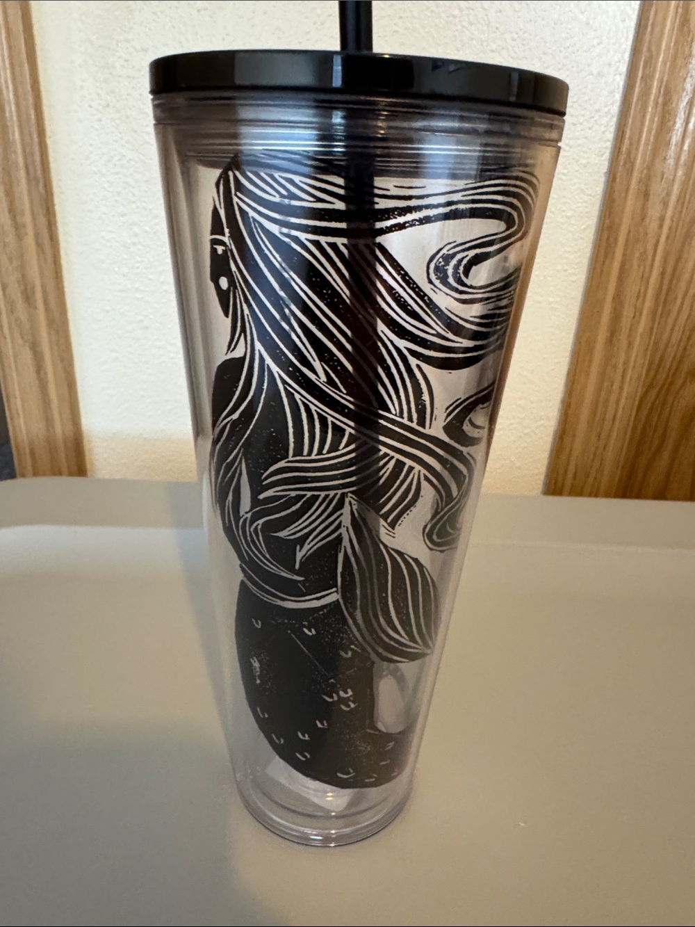 Starbucks Siren Tumbler with Lid & Straw